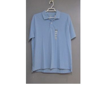 NEW St. John's Bay Heritage Polo Blue Size XL